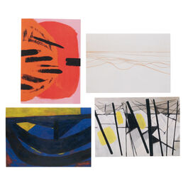 Wilhelmina Barns-Graham set of 4 greetings cards