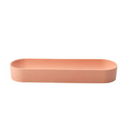 Pink concrete dish