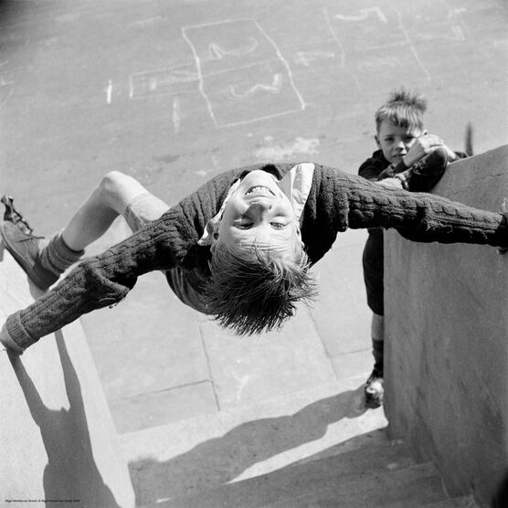 Nigel Henderson: Boy, possibly Jimmie Deachey, Bow