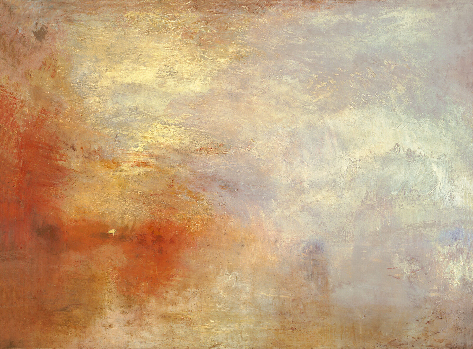 JMW Turner: Sun Setting over a Lake | Buy Art on Demand by Tate | Tate
