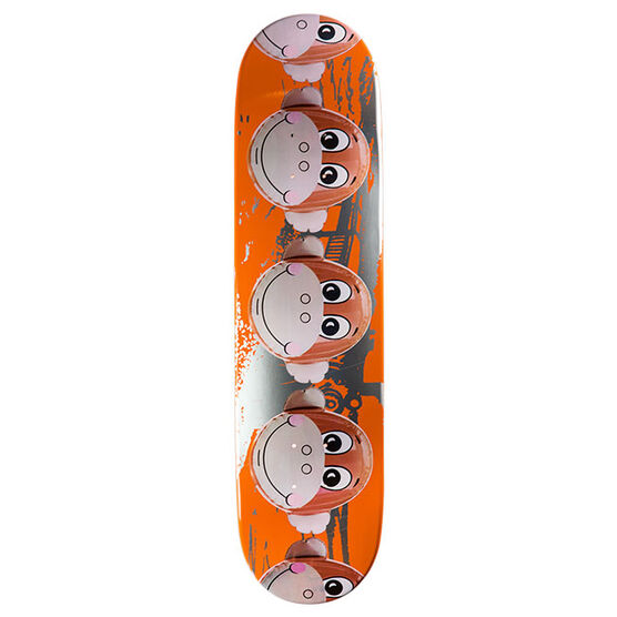 Koons: Monkey Train Orange skateboard