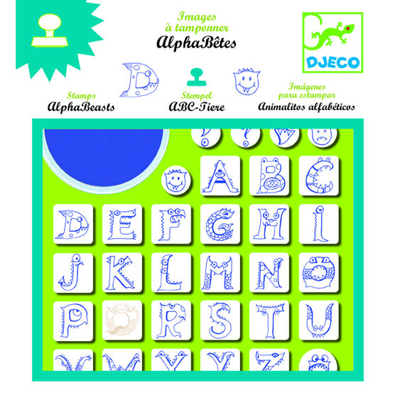 Alphabeasts Stamp set