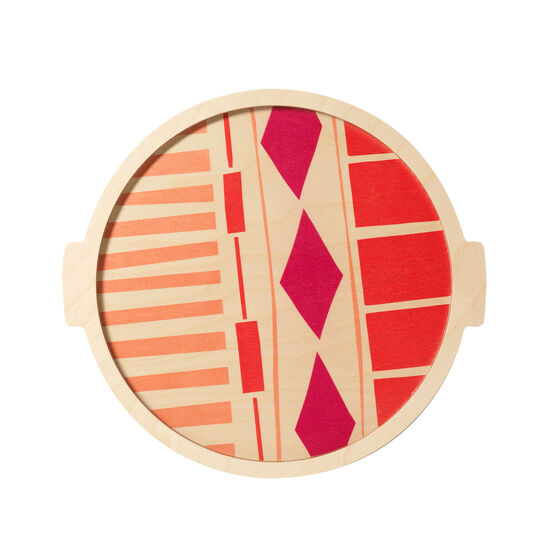 Coyocan medium round tray