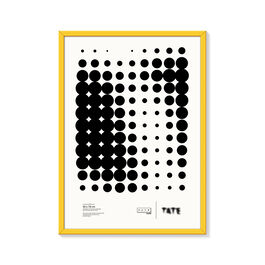 Yellow 70 x 50 cm poster frame