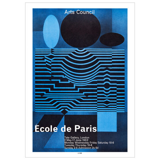 Ecole de Paris vintage exhibition poster