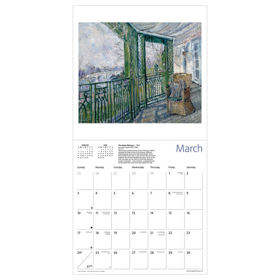 British Landscapes 2024 Tate wall calendar, Calendars, Tate Shop