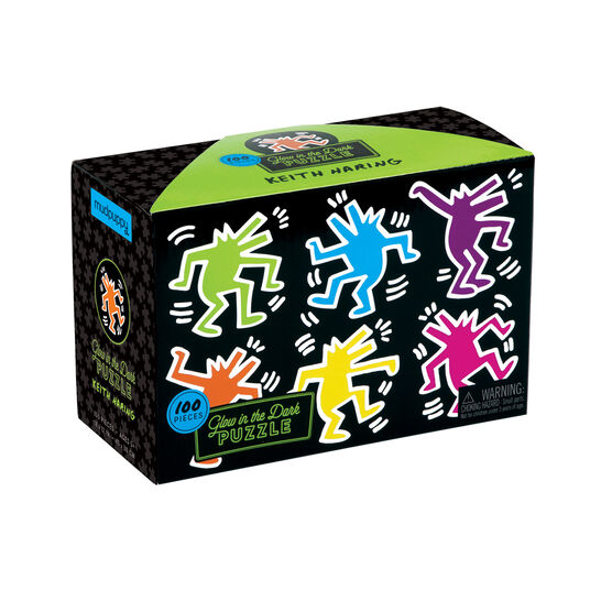 Keith Haring glow in the dark puzzle