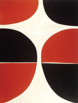 Sir Terry Frost: June, Red and Black