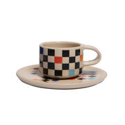 Checkmate espresso cup and saucer