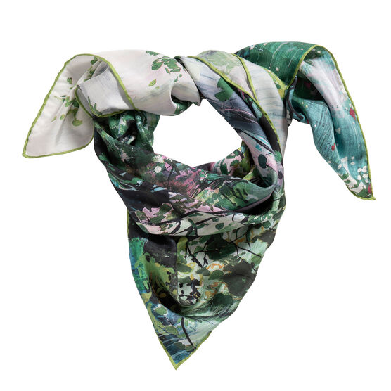 Hurvin Anderson Ascension silk scarf