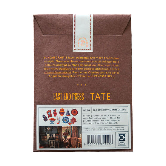 East End Press printed paper garland
