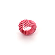 Pink Helix 3D printed ring
