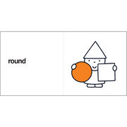 round, square, triangle