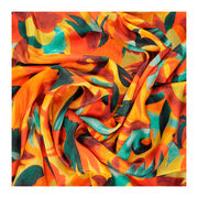 Natalia Goncharova Ornamental Design with Birds and Flowers silk scarf