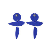 Lua blue drop earrings