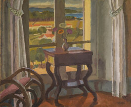 Vanessa Bell: Interior with a Table