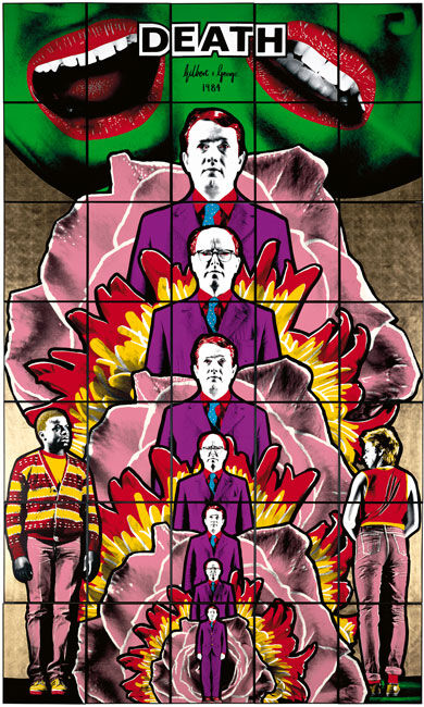 Gilbert and george t shirt shop