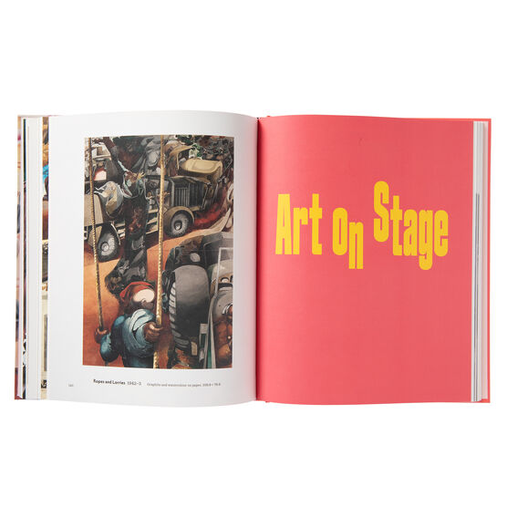 Edward Burra exhibition book (hardback)