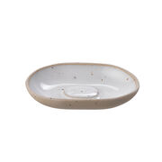 White ceramic soap dish