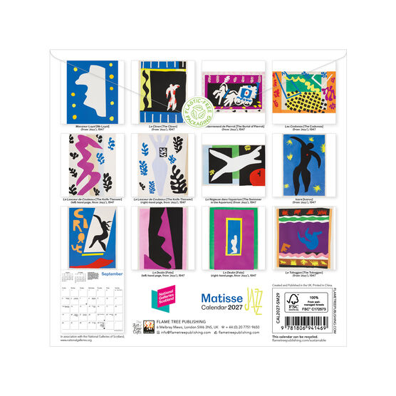 Matisse MINI Calendar 2027