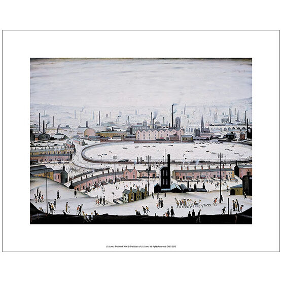 Lowry The Pond Unframed Prints Tate Shop Tate Lowry The Pond Unframed Prints Tate Shop Tate