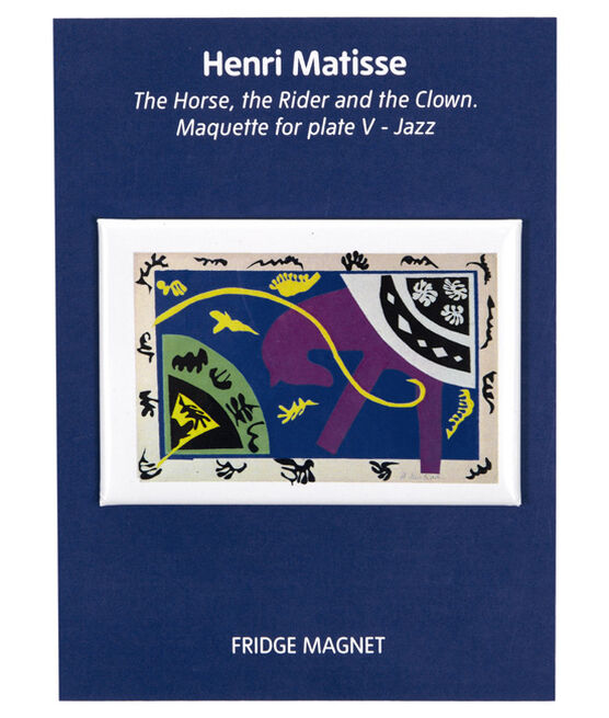 The Horse, the Rider and the Clown magnet