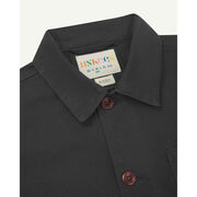 Charcoal black overshirt