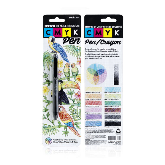 CMYK pen