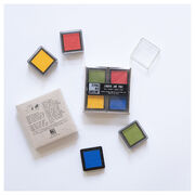 Primary colours chroma ink pad set
