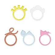 Weather or not set of 5 rings
