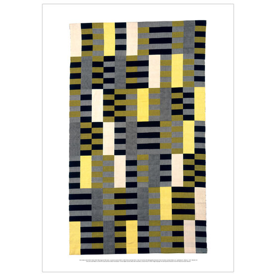 Anni Albers: Black White Yellow poster