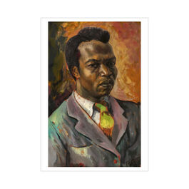 Ben Enwonwu Self-Portrait shelf print