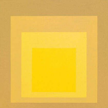 Study For Homage To The Square Beaming Josef Albers 1963 Tate