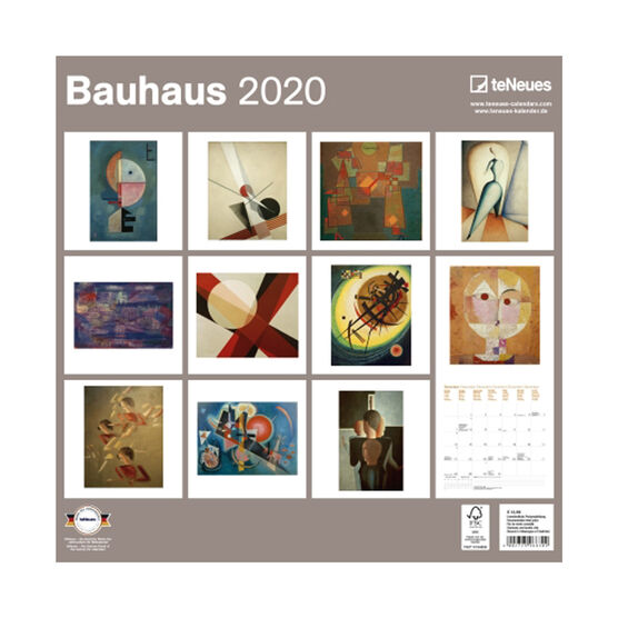 Bauhaus 2020 calendar Calendars Tate Shop Tate