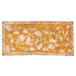 Emily Kam Kngwarray Emu Dreaming silk scarf