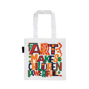 Bob and Roberta Smith Art Makes Children Powerful small tote bag