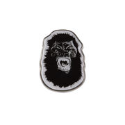 Guerrilla Girls Gorilla Mask pin badge