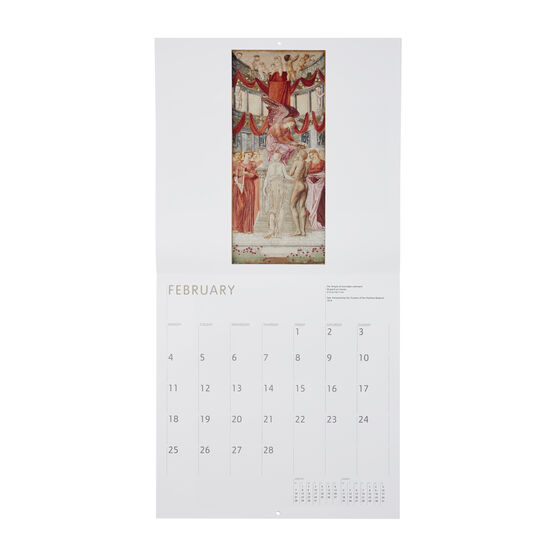 Burne-Jones 2019 calendar