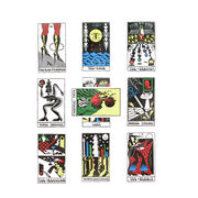 Autonomic tarot card deck