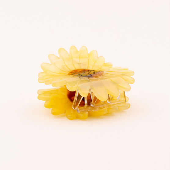 Sunflower hair claw