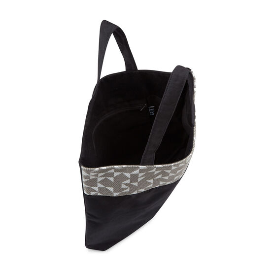 Anni Albers grey Intaglio tote bag
