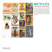 Bicycles Vintage Posters 2026 wall calendar