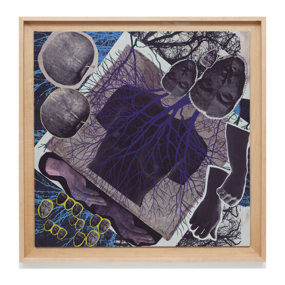 Zohra Opoku The ba of my body is my ba..., 2023 framed