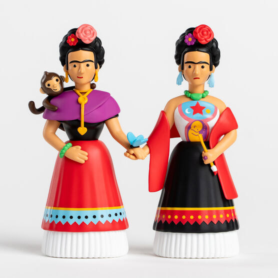 Frida Kahlo Two Fridas art dolls
