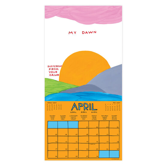 David Shrigley 2027 Calendar