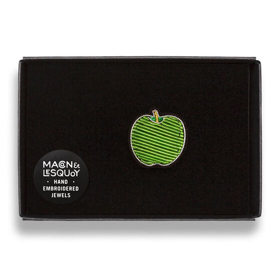 Apple brooch