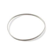 Silver Elastic Bangle bracelet