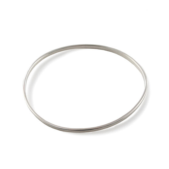 Silver Elastic Bangle bracelet