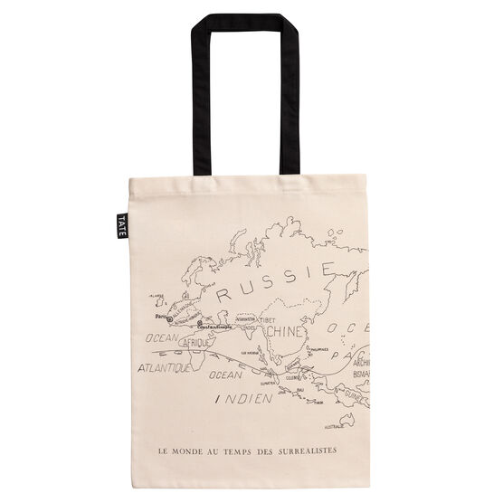 Surrealist Map tote bag