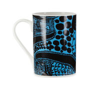 Yayoi Kusama Late Night Chat is Filled with Dreams mug set
